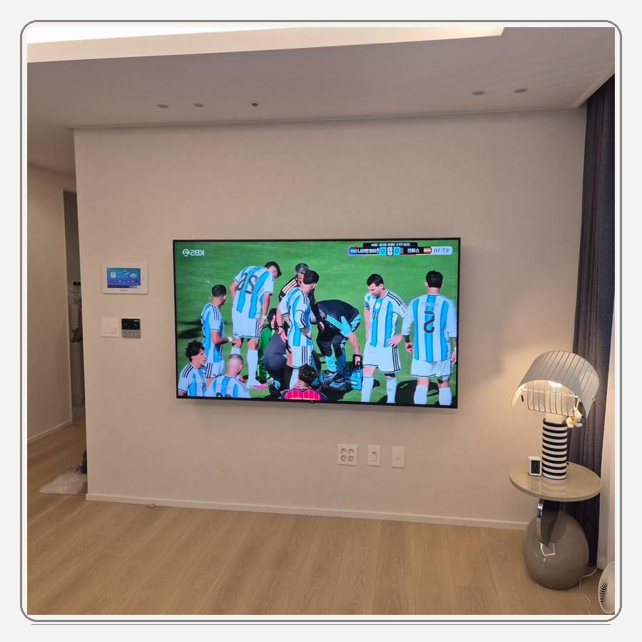운중동 벽걸이TV 설치