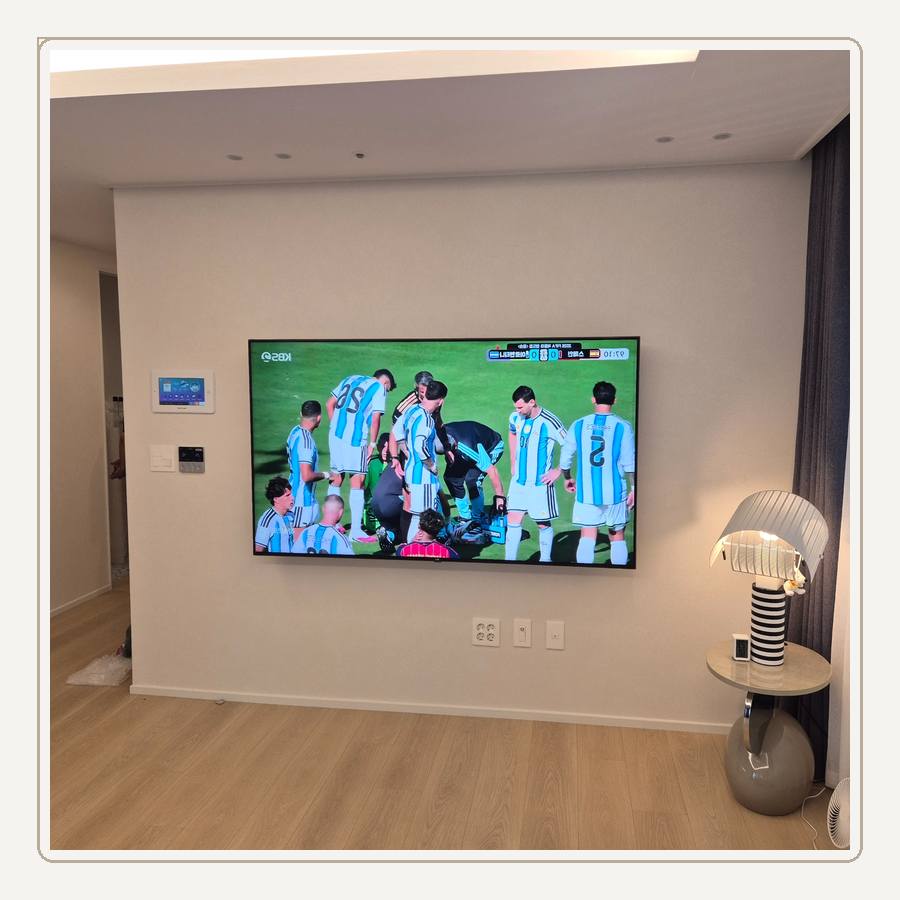 능곡동 벽걸이TV 설치